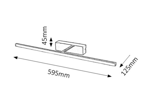 Wandleuchte Picture Slim 3910 Chrom (1)