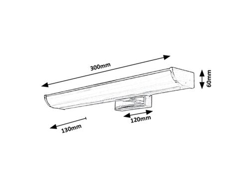 Wandleuchte Evron 5062 Chrom (1)