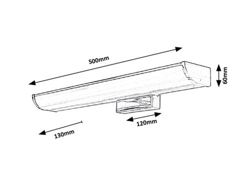 Wandleuchte Evron 5063 Chrom (2)