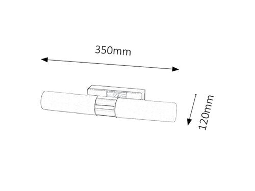 Wandleuchte Jim 5750 Chrom (2)