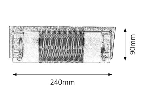 Wandleuchte Periodic 5800 Chrom (3)