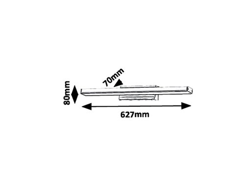 Wandleuchte John 6129 Chrom (2)