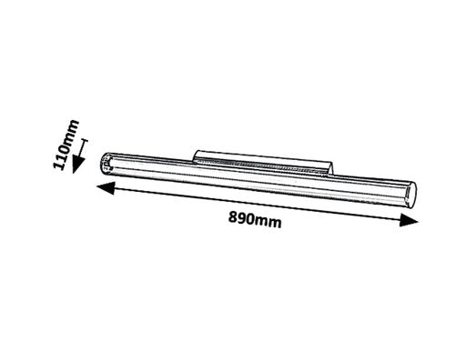 Wandleuchte Paula 6750 Chrom (1)