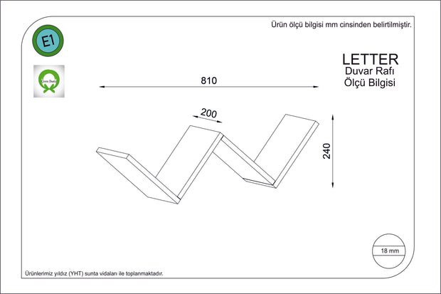 Wandregal Letter Weiß (1)