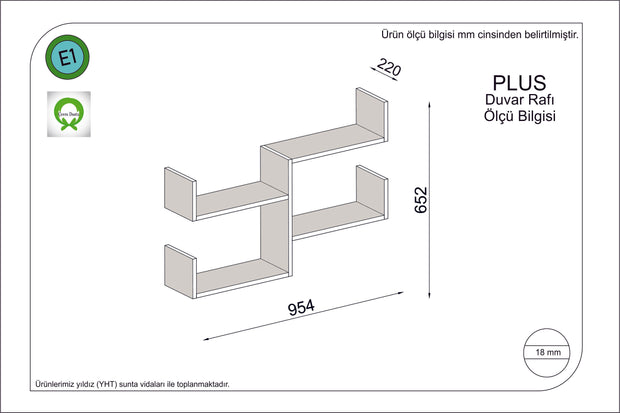 Wandregal Plus Braun (1)