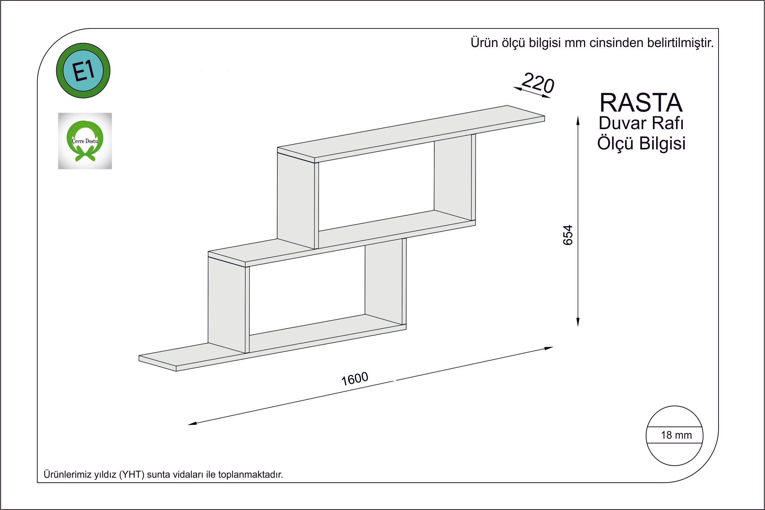 Wandregal Rasta Rot (1)