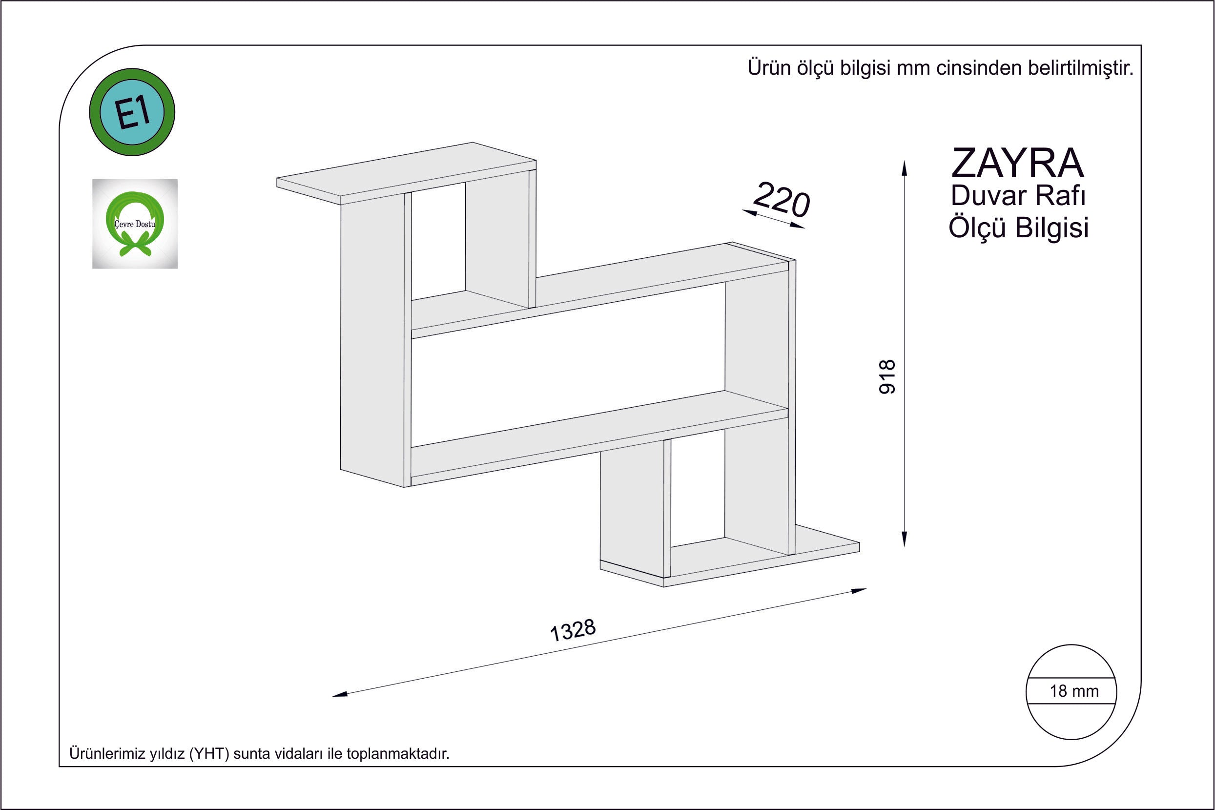 Wandregal Zayra Braun (1)