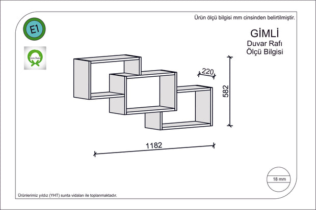 Wandregal Gimli Rot (1)