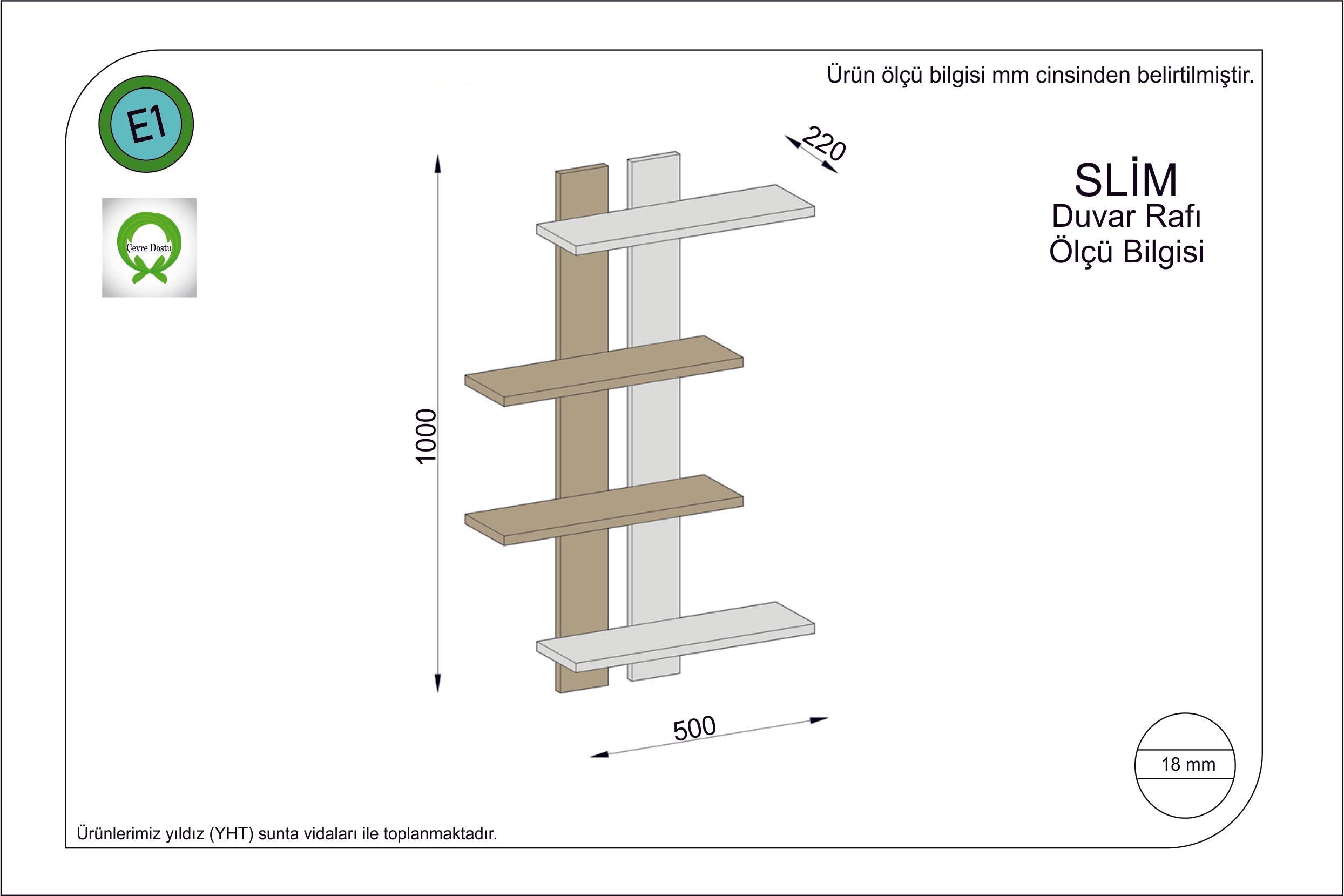 Wandregal Slim Weiß (1)