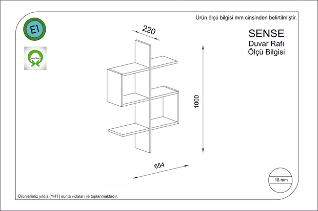 Wandregal Sense Weiß (1)