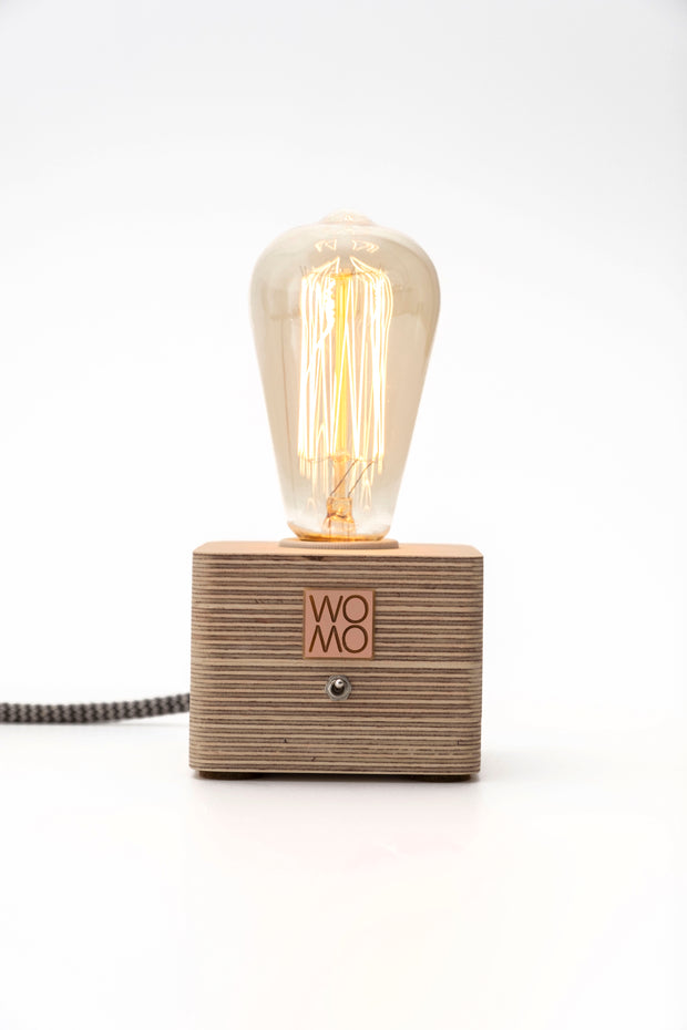 Tischlampe Wooden Gelb (2)