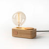 Tischlampe Wooden Gelb (3)