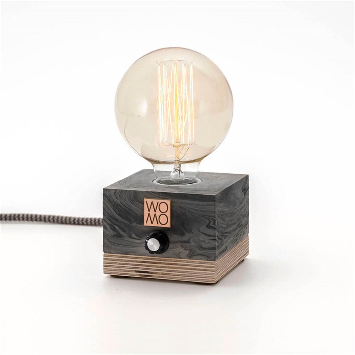 Tischlampe Marble Grau (3)