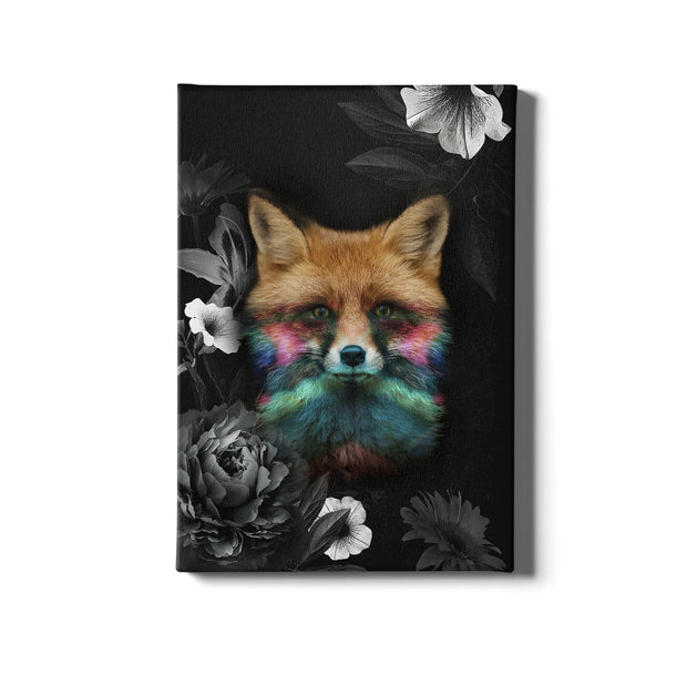 Leinwandbild Colorful Fox Mehrfarben, & OYOTR-SL_tablou_189M & OYOTR-SL_tablou_189M