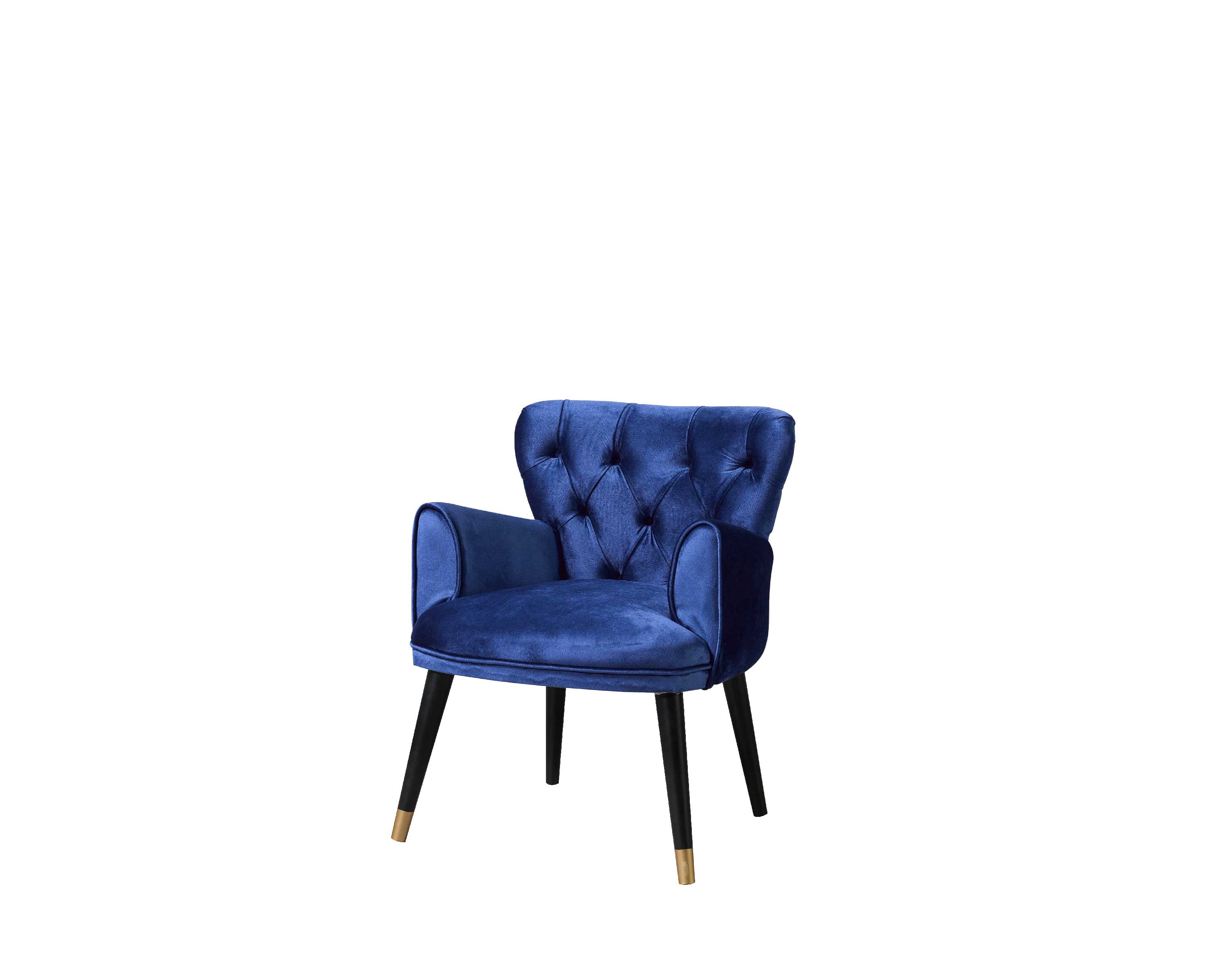 Sessel mit Stoff Vegas Blau (1)