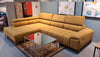 Ecksofa mit Chaiselongue Links, 4-Sitzer, Padilo L Gelb (2)