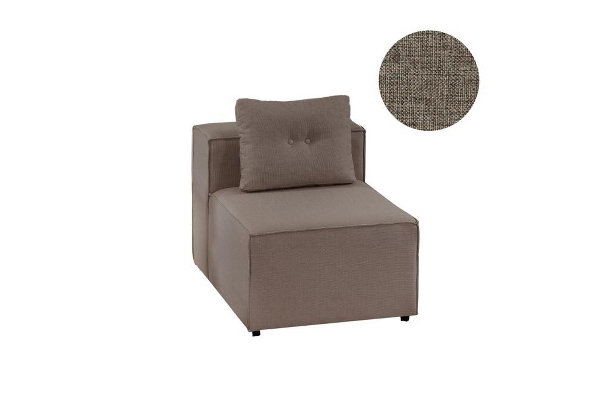 Sessel mit Stoff Yapboz Beige