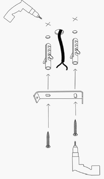 Wandleuchte Abakus 4901 Weiß und Schwarz (6)