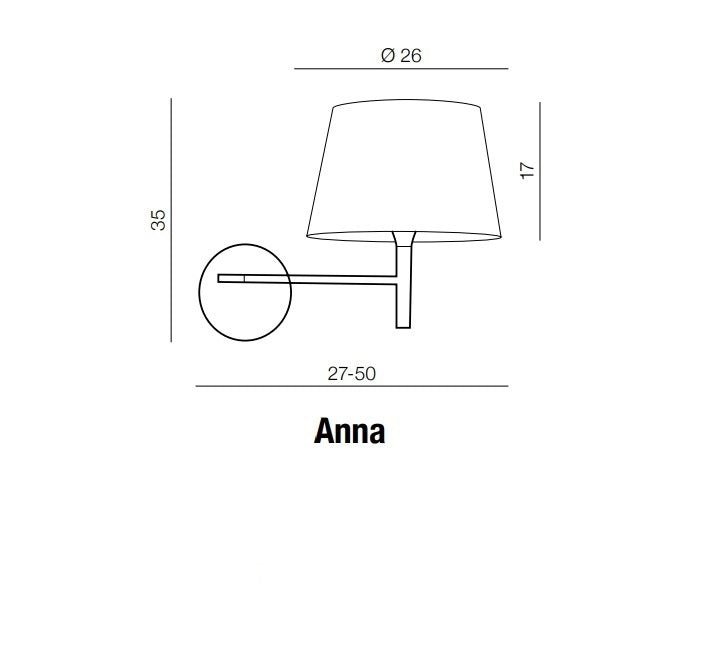 Wandleuchte Anna AZ1519 Weiß (5)