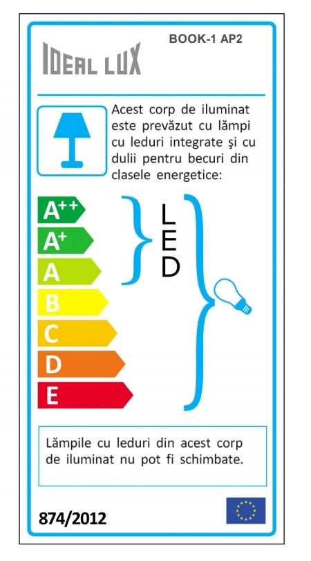 Wandleuchte Book-1 AP2 Weiß (2)