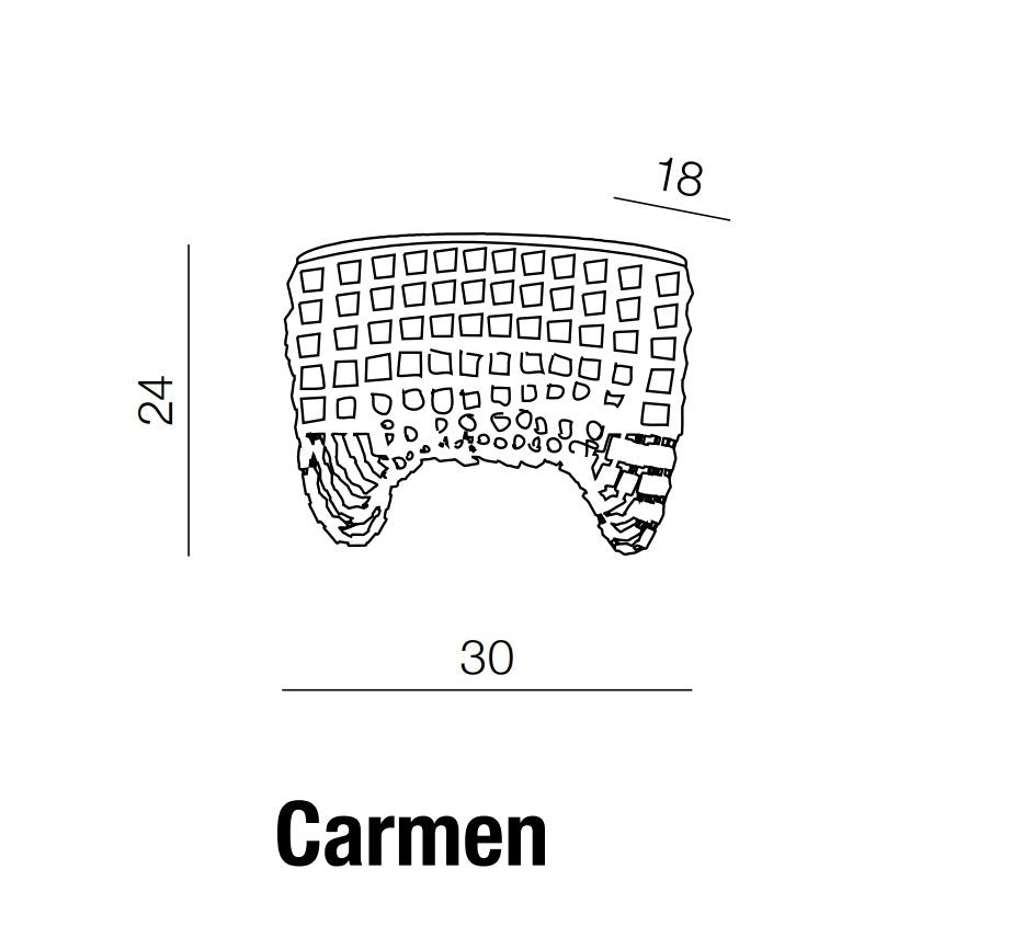 Wandleuchte Carmen AZ1283 Chrom (3)