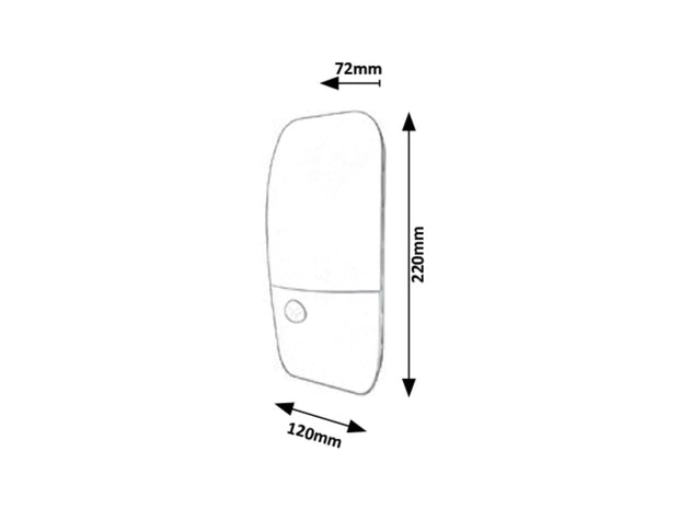 Wandleuchte Sensor Ecuador 7997 Anthrazit (2)