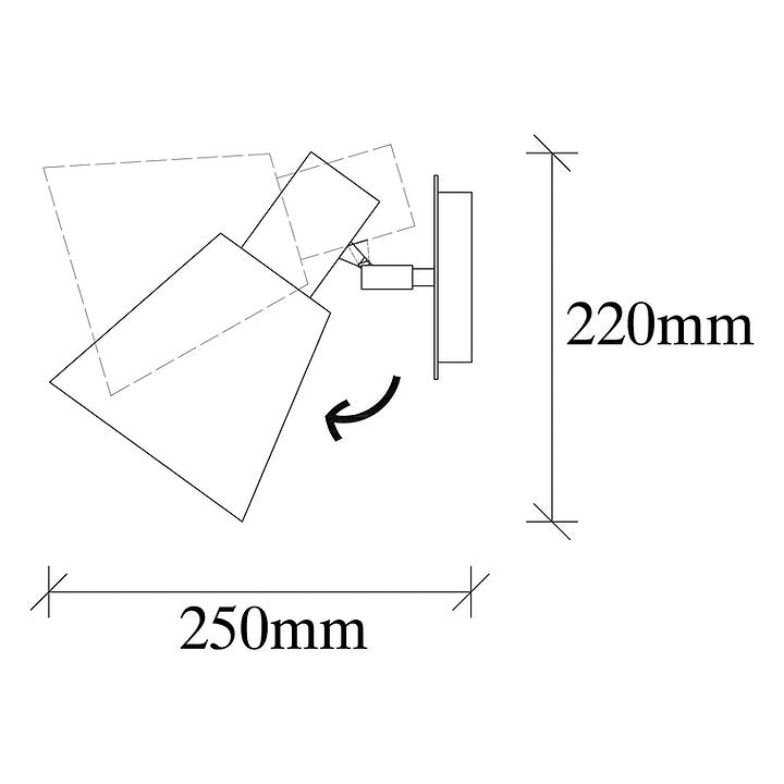 Wandleuchte Kem 6346 Gold (4)