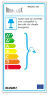 Wandleuchte Mouse AP2 Weiß (1)