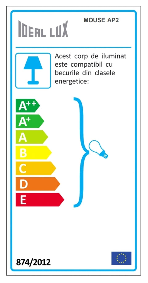 Wandleuchte Mouse AP2 Weiß (1)