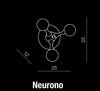 Wandleuchte Neurono AZ0108 Weiß (2)