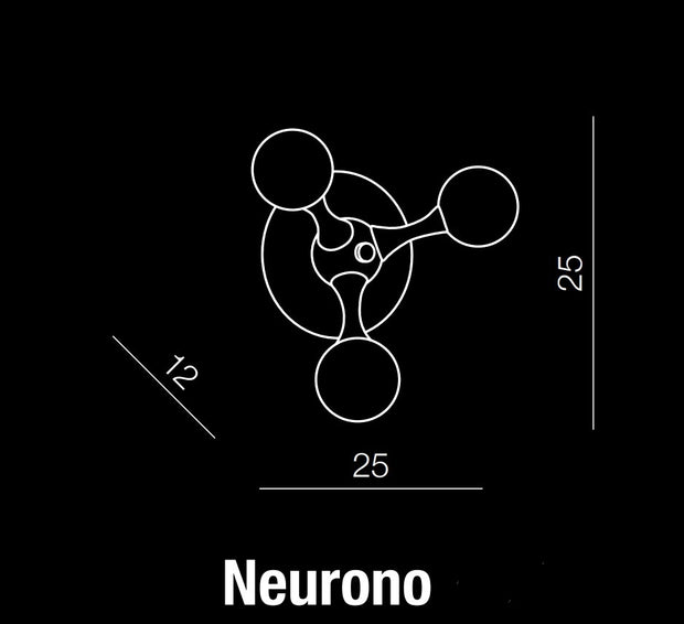 Wandleuchte Neurono AZ0108 Weiß (2)