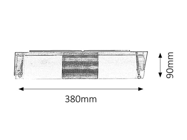 Wandleuchte Periodic Medium 3552 Messing (4)