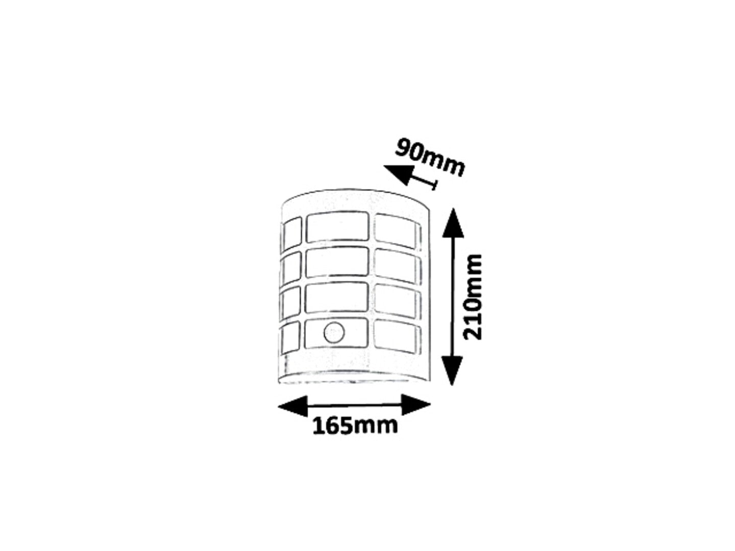 Wandleuchte Sensor Sevilla 8800 Chrom (2)