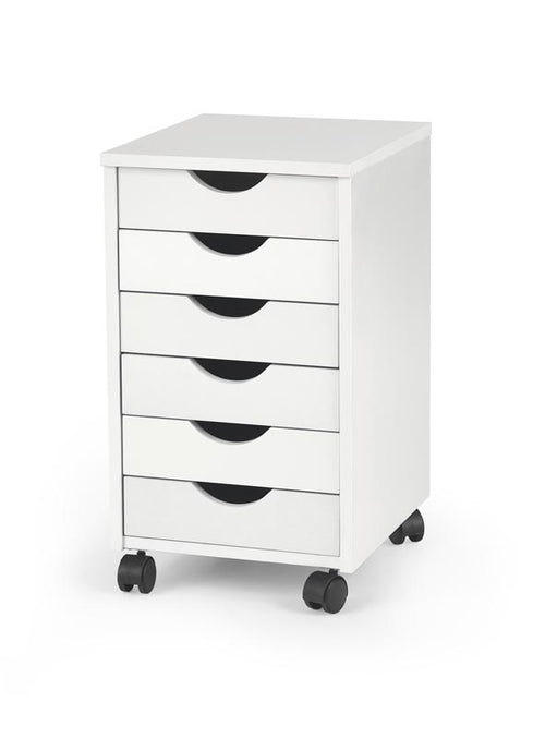 Highboard mit 6 schubladen Simund 2 Weiß