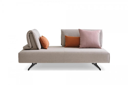 Sofa 3-Sitzer Abbra Cappuccino