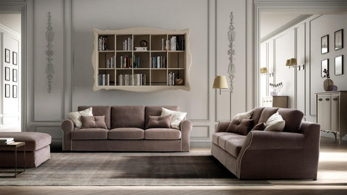 Sofa 3-Sitzer Abyss Bordeaux (1)