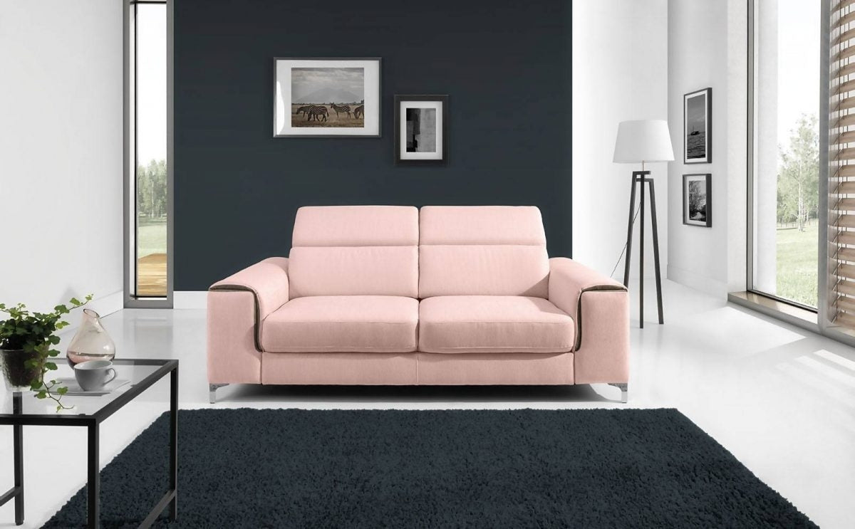 Sofa 2-Sitzer Genovis Rosa