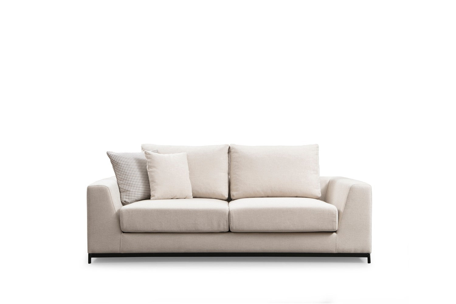 Sofa 3-Sitzer mit Stoff, Line Beige (6)