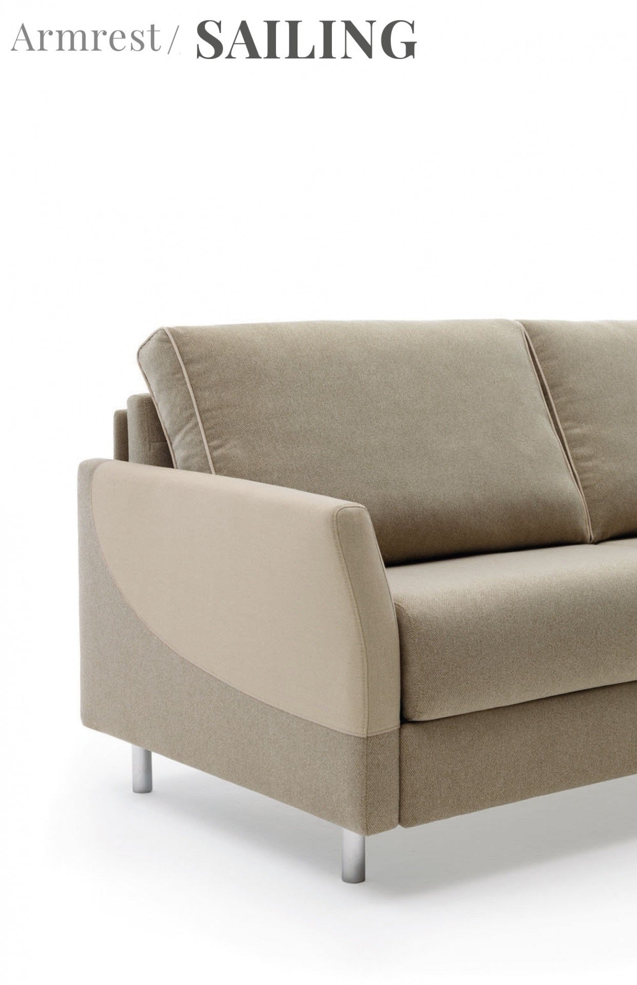 Schlafsofa 3-Sitzer Malvi Beige (7)