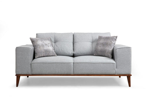 Sofa 2-Sitzer mit Stoff, Montana Grau (1)