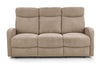 Sofa mit Relaxfunktion 3-Sitzer, aus Stoff Osmond 3S Beige (1)