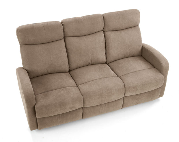 Sofa mit Relaxfunktion 3-Sitzer, aus Stoff Osmond 3S Beige (6)