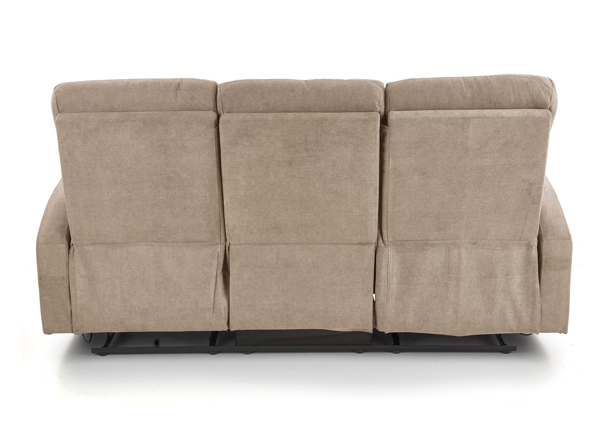 Sofa mit Relaxfunktion 3-Sitzer, aus Stoff Osmond 3S Beige (5)