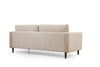 Sofa 3-Sitzer mit Samtstoff, Rome Beige (9)