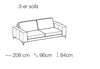 Sofa 3-Sitzer Russo Grau (7)