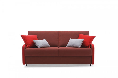 Schlafsofa 3-Sitzer Sabrini Rot