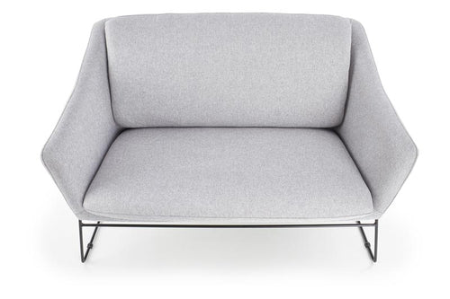 Sofa 2-Sitzer, mit Stoff Safara 2XL Grau (1)