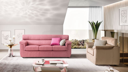 Sofa 3-Sitzer Trickis Rosa