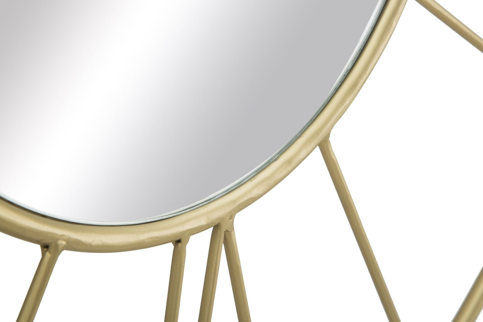 Wanduhre Mirror Gold (5)