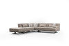 Ecksofa mit Chaiselongue Links, 5-Sitzer, aus Stoff, Bentley Beige (5)